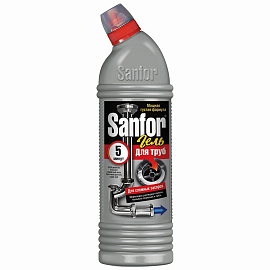 Средство для прочистки труб Sanfor гель 1000 г