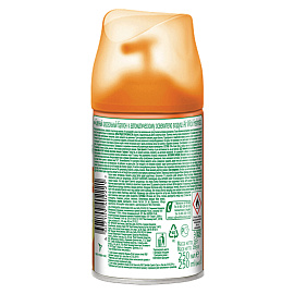 Сменный баллон 250 мл, AIRWICK "Анти-табак. Апельс/бергамот", для автоматических освежителей, универсальный, 224392 фото Сменный баллон 250 мл, AIRWICK "Анти-табак. Апельс/бергамот", для автоматических освежителей, универсальный, 224392