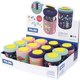 Точилка для карандашей Milan Fairy tale с контейнером пластиковая