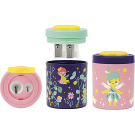 Точилка для карандашей Milan Fairy tale с контейнером пластиковая