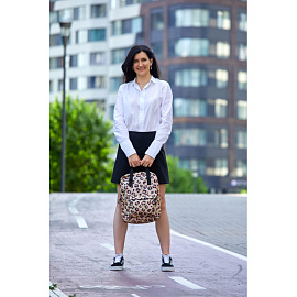 Рюкзак Комус Класс Квадро Лео 17 л бежевый