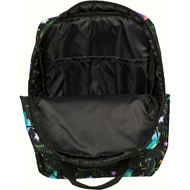 Рюкзак Комус Класс Квадро Сказочный лес 17 л чёрный