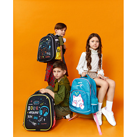 Ранец Комус Класс Joy Rock музыка с двумя отделениями