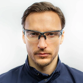 Очки защитные открытые Delta Plus ASO2 Clear прозрачные (ASO2IN)