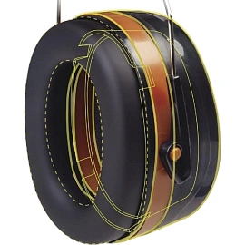 Наушники противошумные Delta Plus Magny-cours 2 стандартное оголовье 33 дБ черные