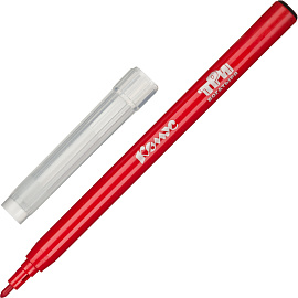 Фломастеры Комус Три Богатыря 12 цветов с вентилируемыми колпачками смываемые