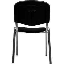 Стул офисный Easy Chair РС 01.00.10 чёрный ткань металл с имитацией под хром (1905631)