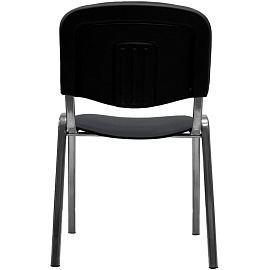 Стул офисный Easy Chair ИЗО РС 01.00.10 серый ткань металл с имитацией под хром (1905632)