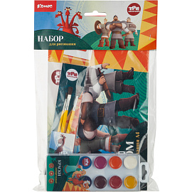 Набор школьный Комус Три Богатыря 5 предметов