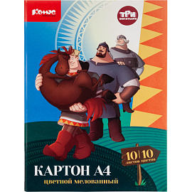 Набор школьный Комус Три Богатыря 6 предметов