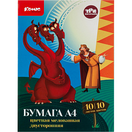 Набор школьный Комус Три Богатыря 6 предметов