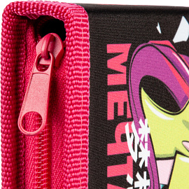 Пенал односекционный Комус класс Мечтай черный