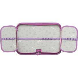 Пенал односекционный Комус класс Лисичка розовый