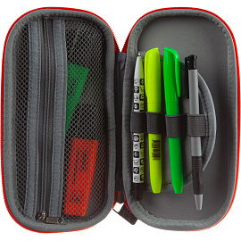 Пенал-косметичка односекционный Комус Класс 3D Car синий