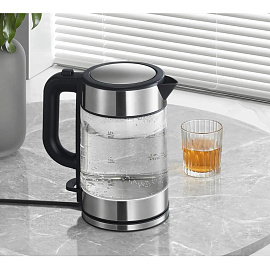 Чайник электрический Xiaomi Electric Glass Kettle серебристый