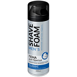 Пена для бритья Shave Foam Classic Regular 200 мл