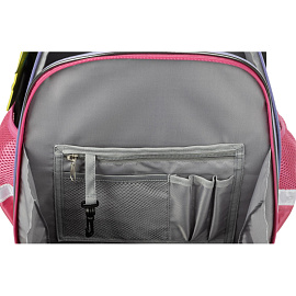 Рюкзак ортопедический Комус Класс Rainbow Anime Game розовый