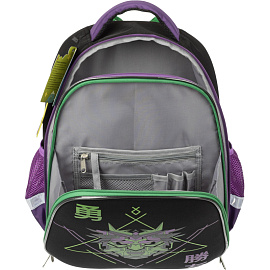 Рюкзак ортопедический Комус Класс Rainbow Cамурай черный