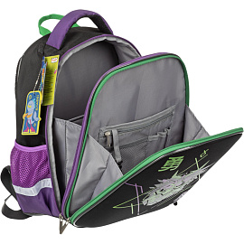 Рюкзак ортопедический Комус Класс Rainbow Cамурай черный