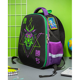 Рюкзак ортопедический Комус Класс Rainbow Cамурай черный