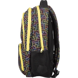 Рюкзак ортопедический Комус Класс Sunrise Tetris черный