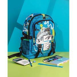 Рюкзак Комус Класс Арт 15 л синий