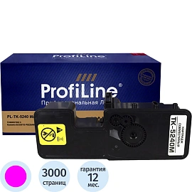 Картридж лазерный Profiline TK-5240M 1T02R7BNL0 для Kyocera пурпурный совместимый