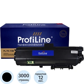 Картридж лазерный Profiline TK-1150 1T02RT0NL0 для Kyocera чёрный совместимый
