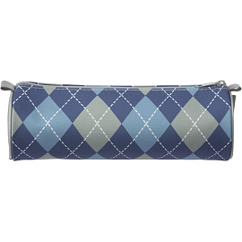 Пенал-тубус односекционный Комус Класс Собачка синий