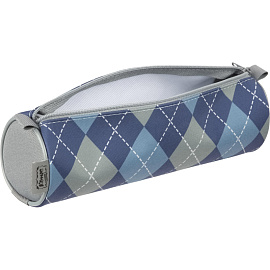 Пенал-тубус односекционный Комус Класс Собачка синий