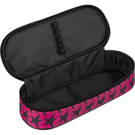 Пенал односекционный Комус Класс Rock Star черный