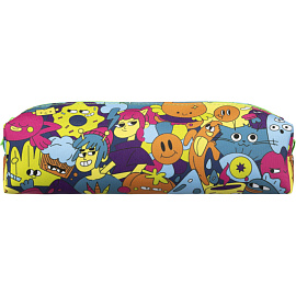 Пенал-косметичка односекционный Комус Класс Максики синий