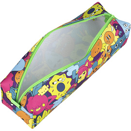 Пенал-косметичка односекционный Комус Класс Максики синий