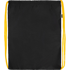 Мешок для сменной обуви Комус Класс Утки 360x470 мм черный с 1 отделением