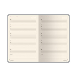 Ежедневник недатированный Image искусственная кожа A5 136 листов зелёный (золотистый обрез)