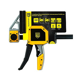 Струбцина быстрозажимная алюмин.(сжим/разжим) 95x900мм,350 кг BERGER BG1927