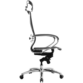 Кресло для руководителя Метта Samurai S-2.04 MPES черное (сетка, металл)