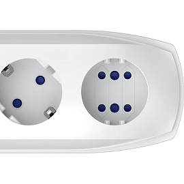 Сетевой фильтр ZIS Pilot Pro USB на 6 розеток 3 метра (182)