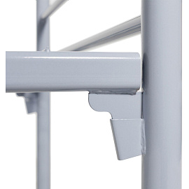 Кровать одноярусная разборная (серый, 812х1994х1065 мм)