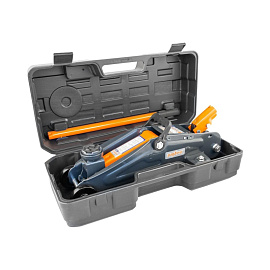 Домкрат гидравлический подкатной Ombra 2 тонны 135-330 мм в кейсе (OHT202C)