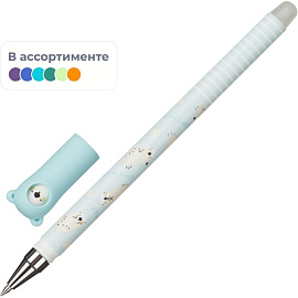 Ручка гелевая со стираемыми чернилами M&G Summer Cha Cha Cha синяя (толщина линии 0.35 мм)