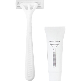 Набор бритвенный Grass Room флоупак (бритва, крем для бритья, 150 штук в упаковке)