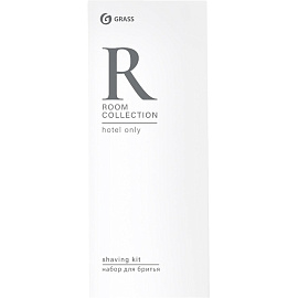 Набор бритвенный Grass Room картон (бритва, крем для бритья, 100 штук в упаковке)