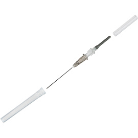 Игла двусторонняя KOMETALINE FB G22 (0.7x38 мм) с визуальной камерой (100 штук в упаковке)