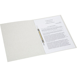 Скоросшиватель картонный Комус Дело № А4 до 200 листов голубой (плотность 440 г/кв.м)