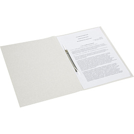 Скоросшиватель картонный Комус Дело № А4 до 200 листов салатовый (плотность 440 г/кв.м)