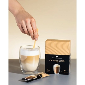 Кофе порционный растворимый Деловой Стандарт 3в1 Cappuccino 10 пакетиков по 18 г
