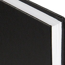 Ежедневник недатированный Attache Economy бумвинил А6 128 листов чёрный