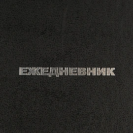 Ежедневник недатированный Attache Economy бумвинил А6 128 листов чёрный