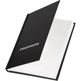 Ежедневник недатированный Attache Economy бумвинил А6 128 листов чёрный